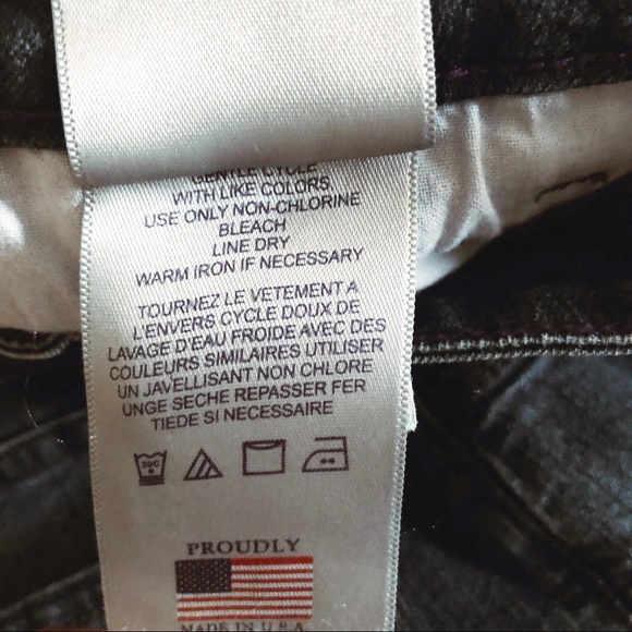 NYDJ Blue Jeans with Flat Button Zipper Front Closure - Picture 7 of 8